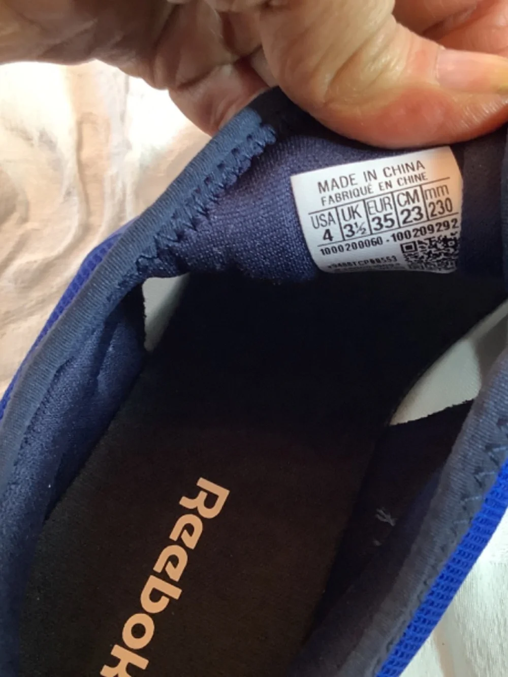 Nwt Reebok Nano Play slip in blue black training sneakers unisex‎